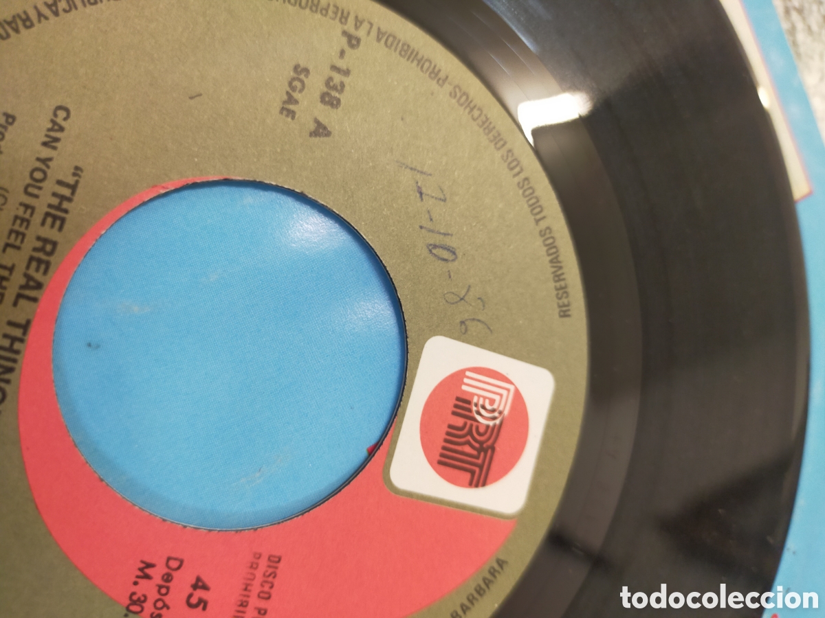 Discos de vinilo: Single THE REAL THING - Foto 5
