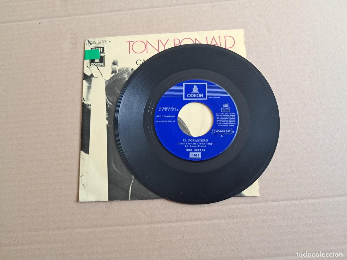 Discos de vinilo: TONY RONALD - EL FORASTERO SINGLE 1971 - Foto 2