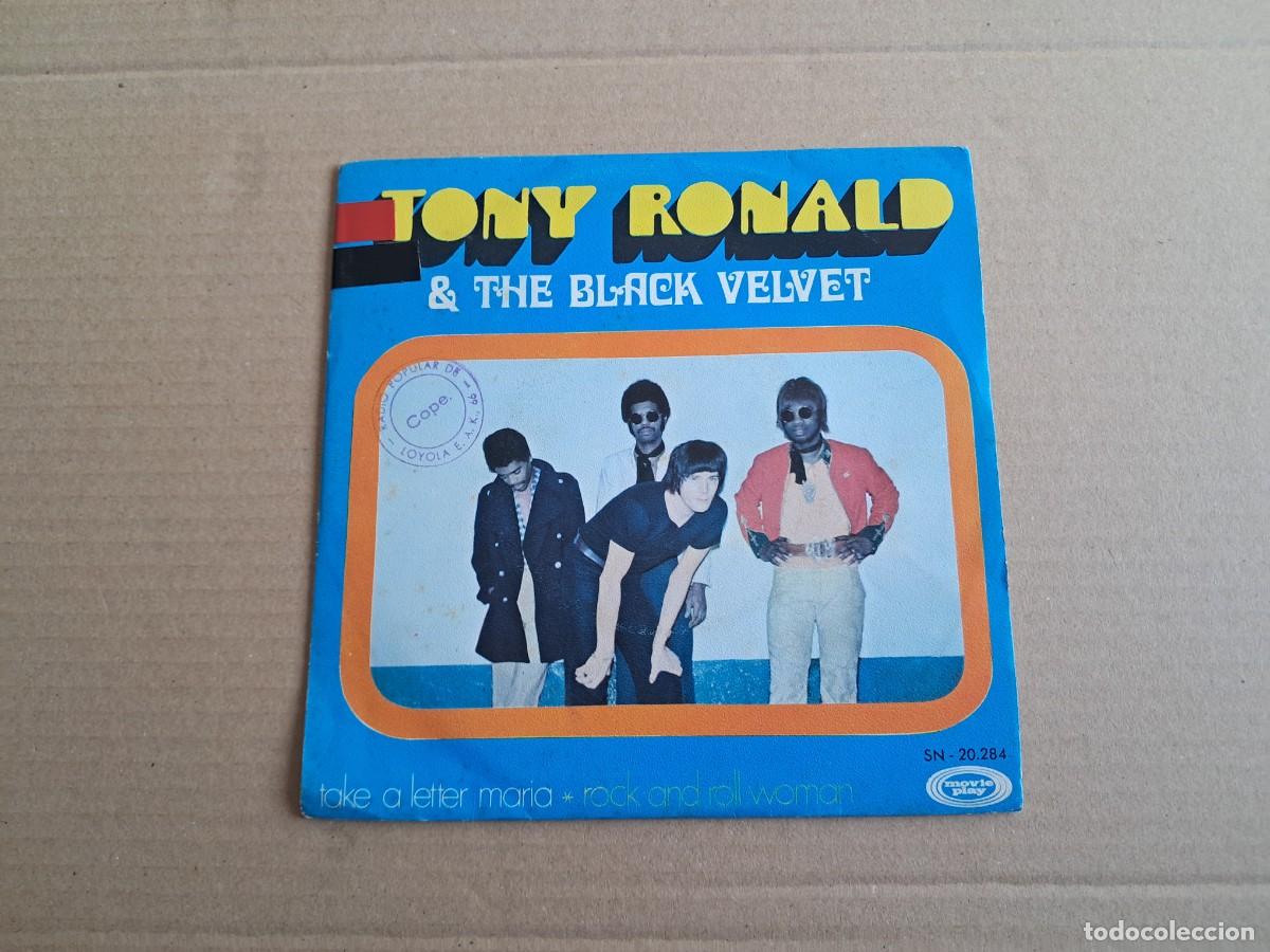 Discos de vinilo: TONY RONALD & THE BLACK VELVET - TAKE A LETTER MARIA SINGLE 1969