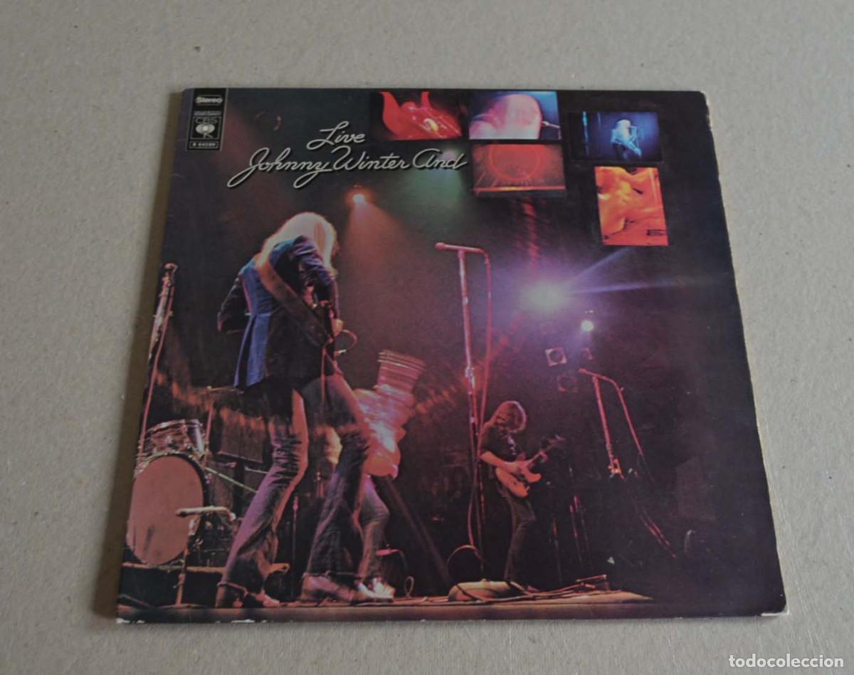Discos de vinilo: JOHNNY WINTER AND - LIVE JOHNNY WINTER AND