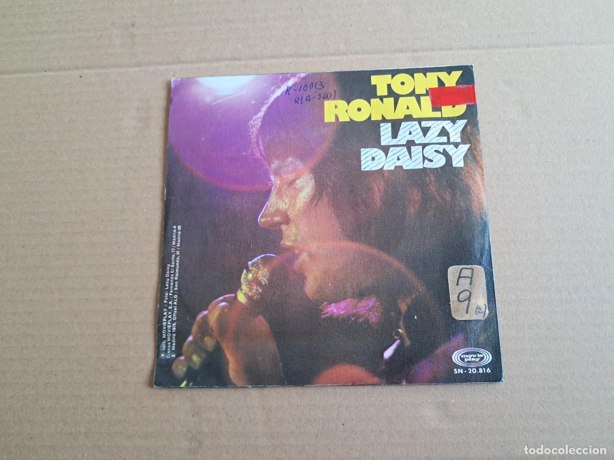 Discos de vinilo: TONY RONALD - LAZY DAISY SINGLE 1973 - Foto 3