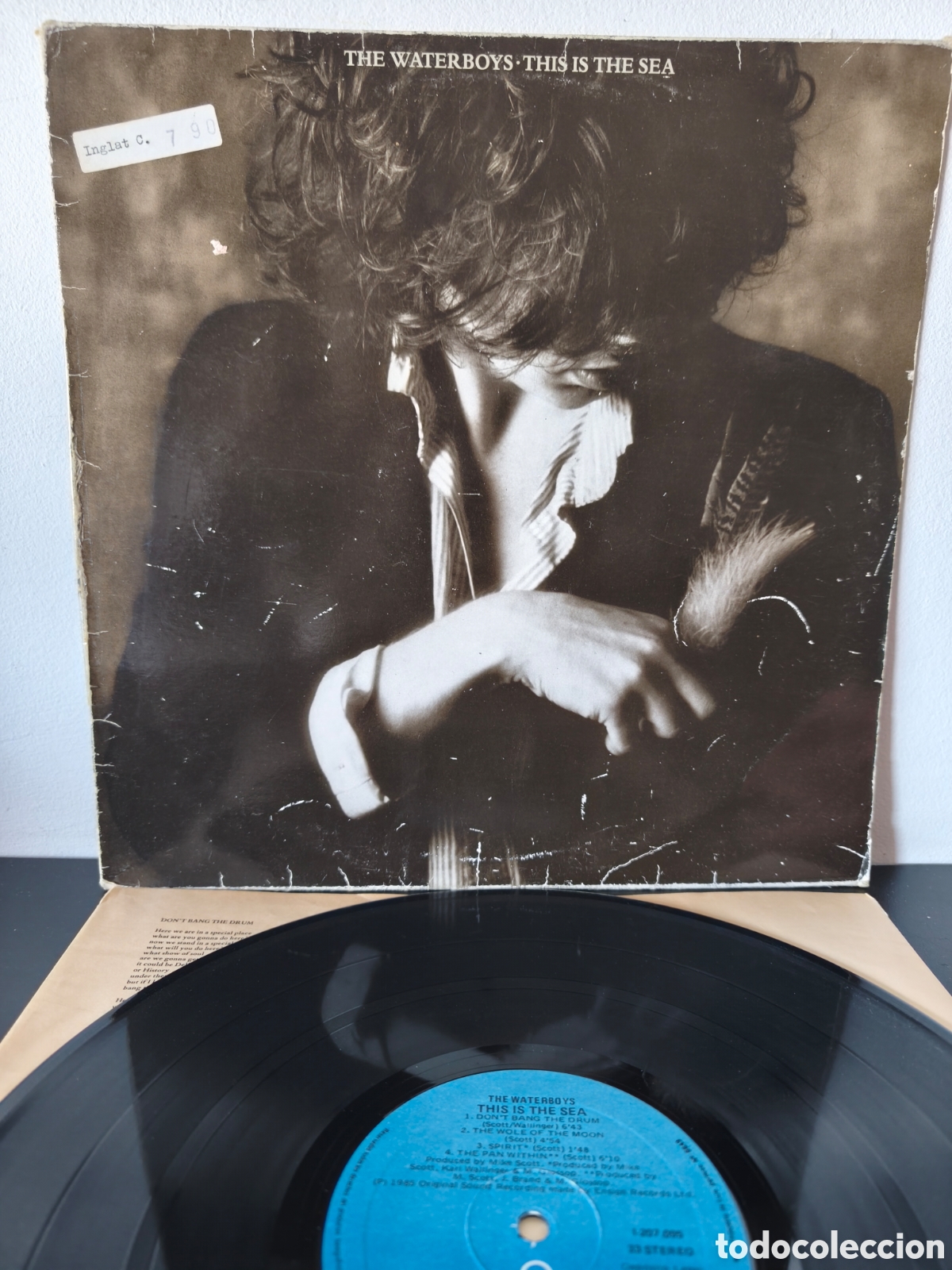 Discos de vinilo: The Waterboys - This Is The Sea - Island Records / Ariola &ndash; I-207.095 - Formato: Vinilo, LP, CAJA.1