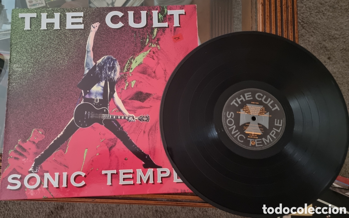 Discos de vinilo: Disco The Cult Sonic Temple original ved fotos