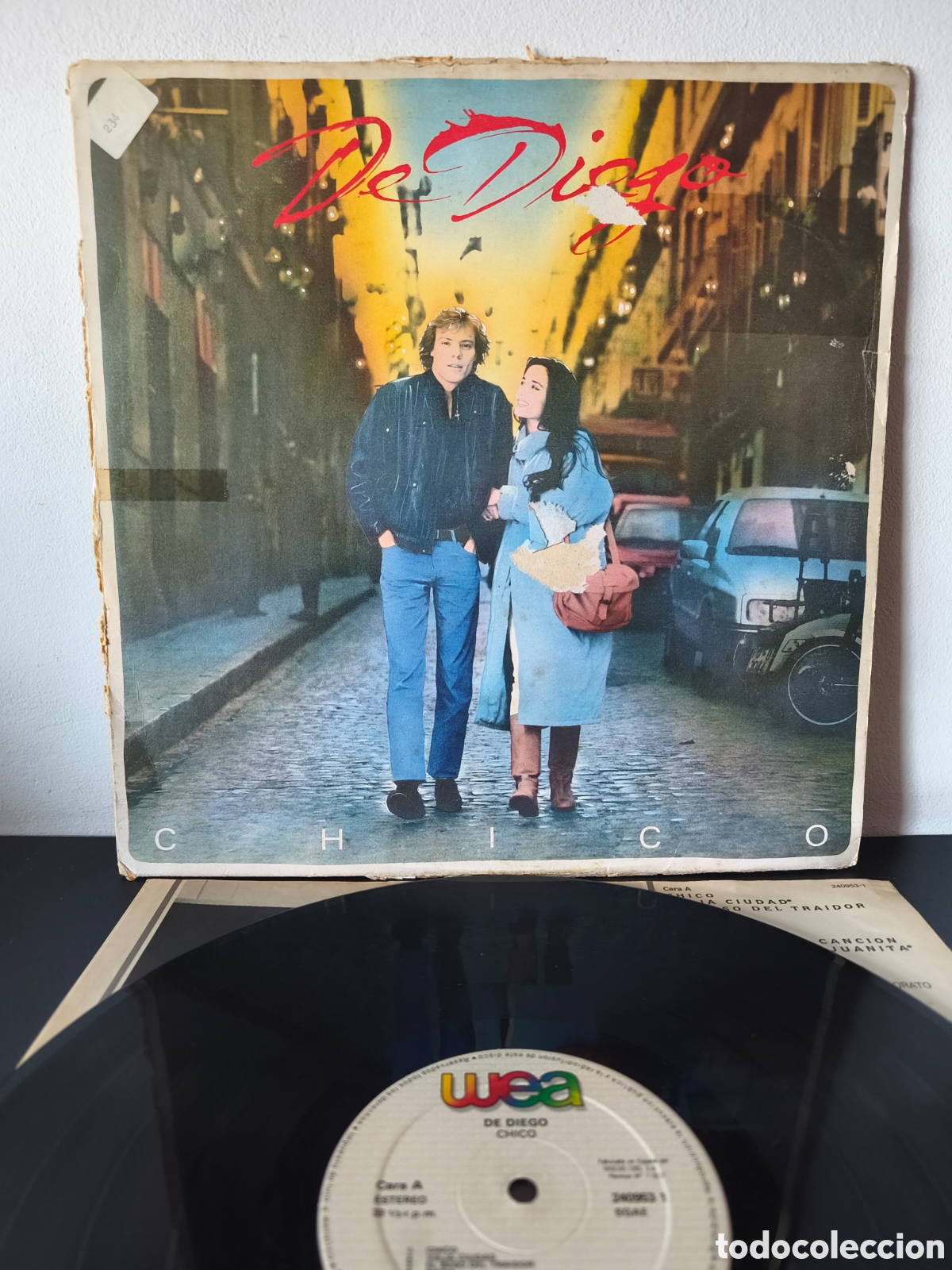 Discos de vinilo: De Diego - Chico - WEA &ndash; 240953 1 - Formato: Vinilo, LP, &Aacute;lbum - Espa&ntilde;a - 1986 - CAJA.1