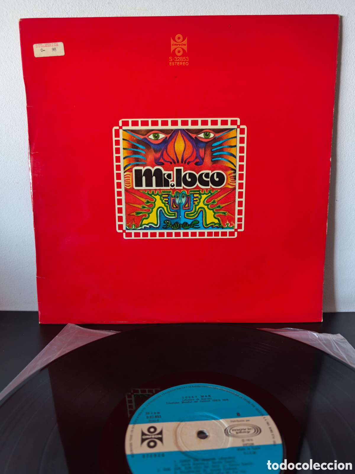 Discos de vinilo: Mr. Loco - Mr. Loco - Orfeon / Movieplay &ndash; S-32853 - Formato: Vinilo, LP, &Aacute;lbum Espa&ntilde;a 1976. caja.1