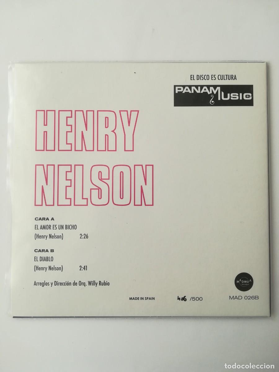 Discos de vinilo: HENRY NELSON EL AMOR ES UN BICHO NUEVO - Foto 2