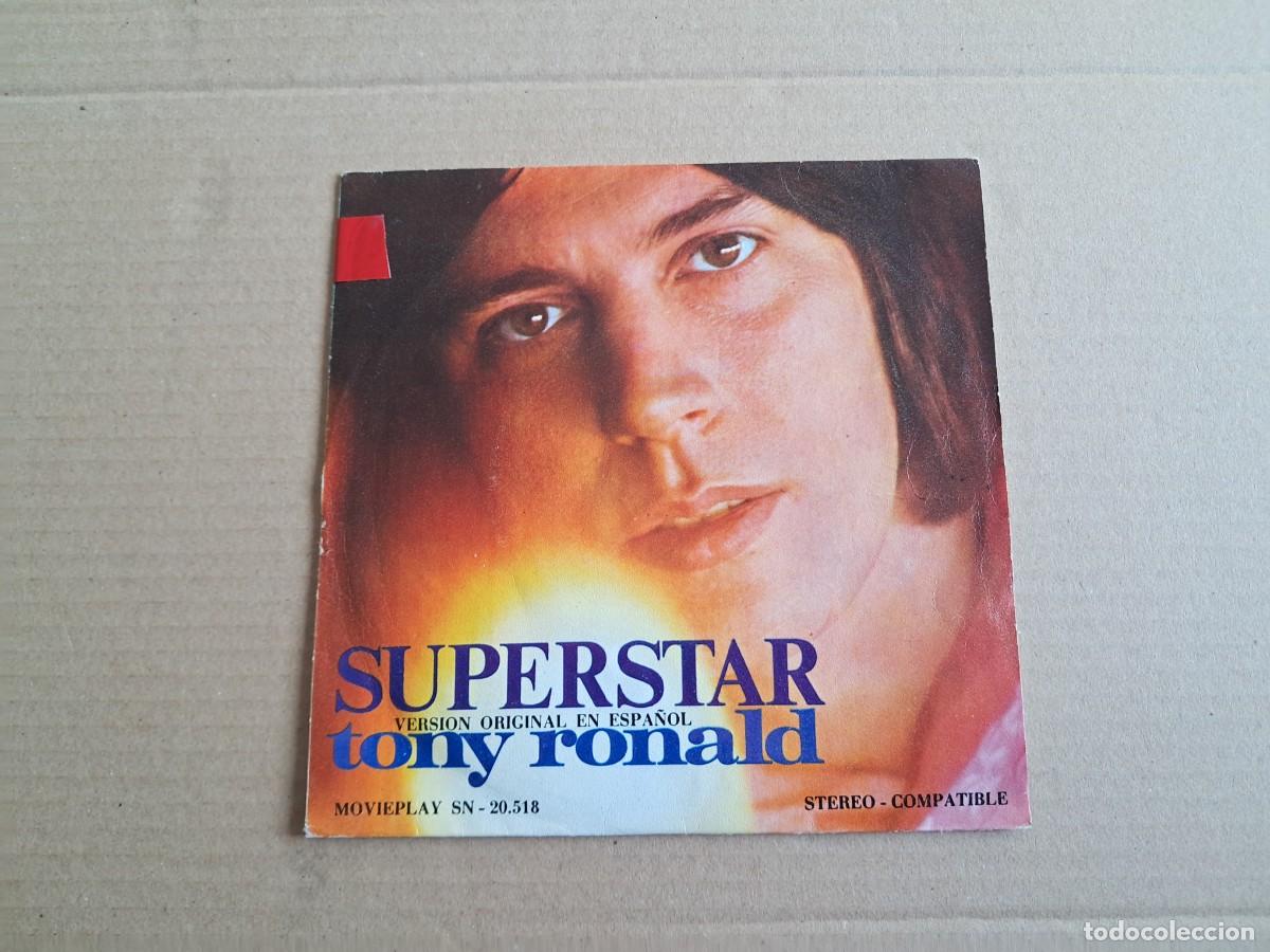 Discos de vinilo: TONY RONALD - SUPERSTAR SINGLE 1971