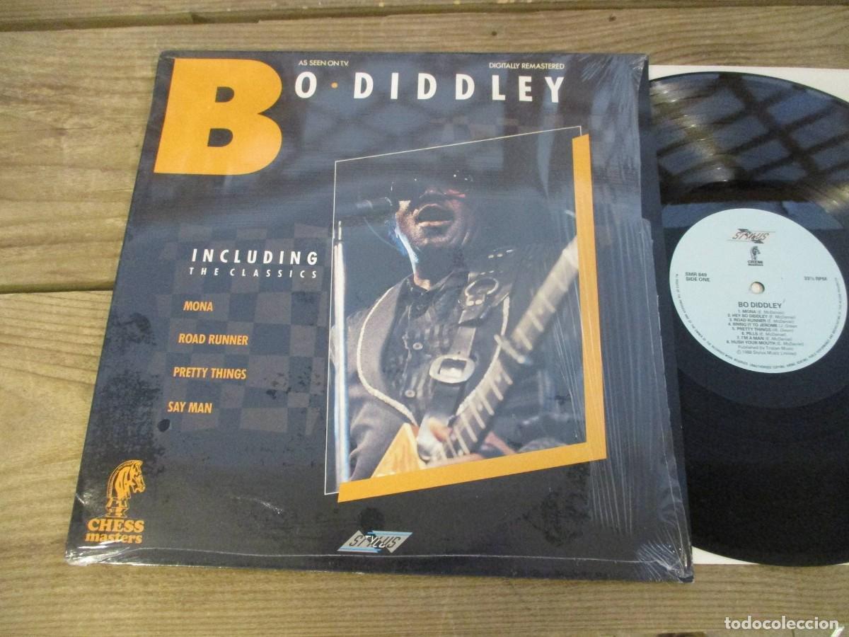 Discos de vinilo: bo diddley - Im A Man,Road Runner, 16 temas, LP, CHESS MASTERS, IMPECABLE - Foto 3