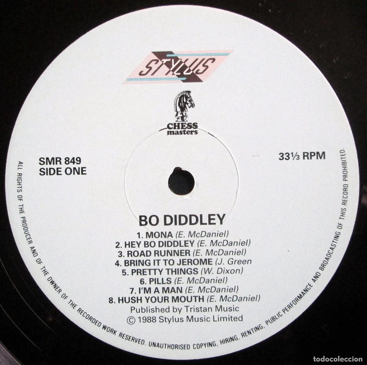 Discos de vinilo: bo diddley - Im A Man,Road Runner, 16 temas, LP, CHESS MASTERS, IMPECABLE - Foto 5