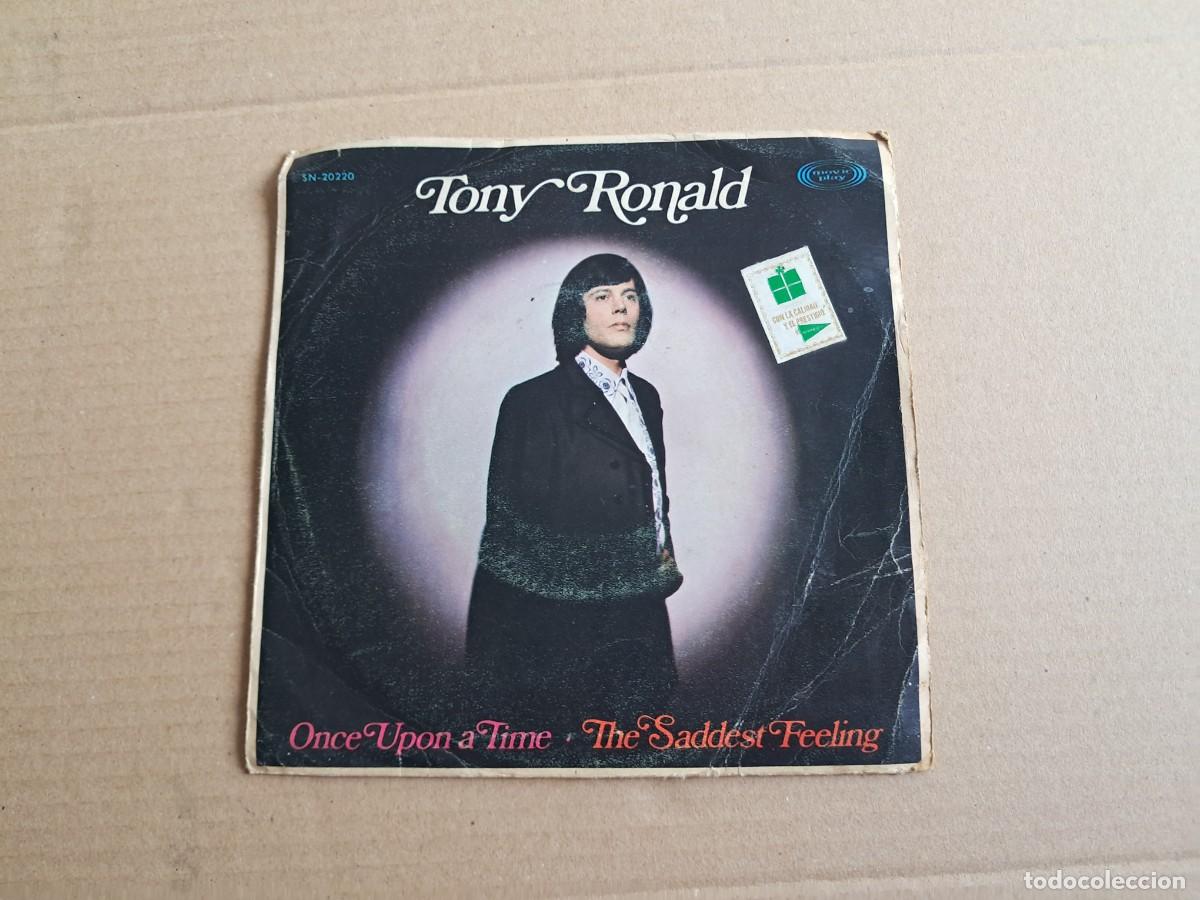 Discos de vinilo: TONY RONALD - ONCE UPON A TIME SINGLE 1969 EDICION ESPA&Ntilde;OLA