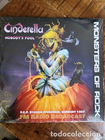 Discos de vinilo: Cinderella (3) &ndash; Nobody's Fool : Monsters of Rock F.C.P. Stadion Pforzhein lp
