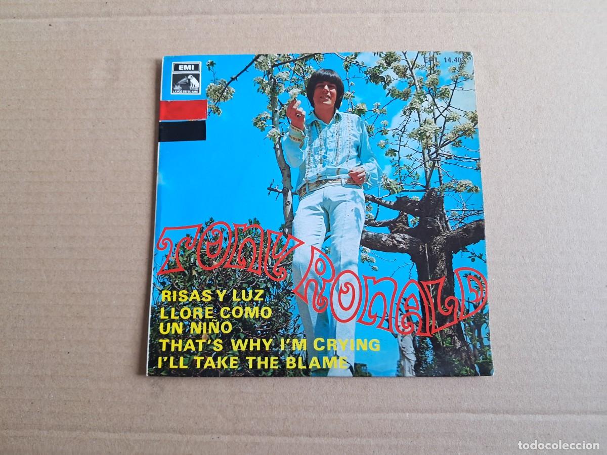 Discos de vinilo: TONY RONALD - RISAS Y LUZ EP 4 TEMAS 1968