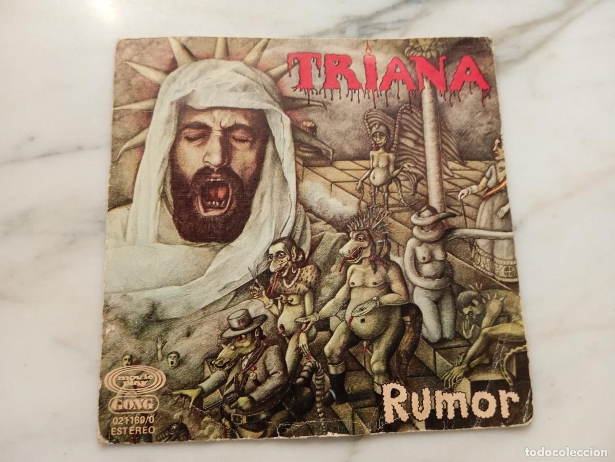 Discos de vinilo: SINGLE TRIANA - RUMOR