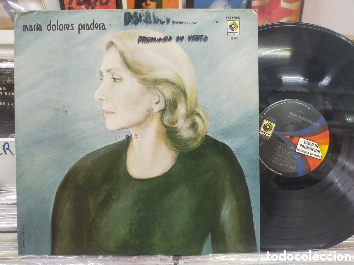Discos de vinilo: Mar&iacute;a dolores pradera lp promocional M&eacute;xico 1974