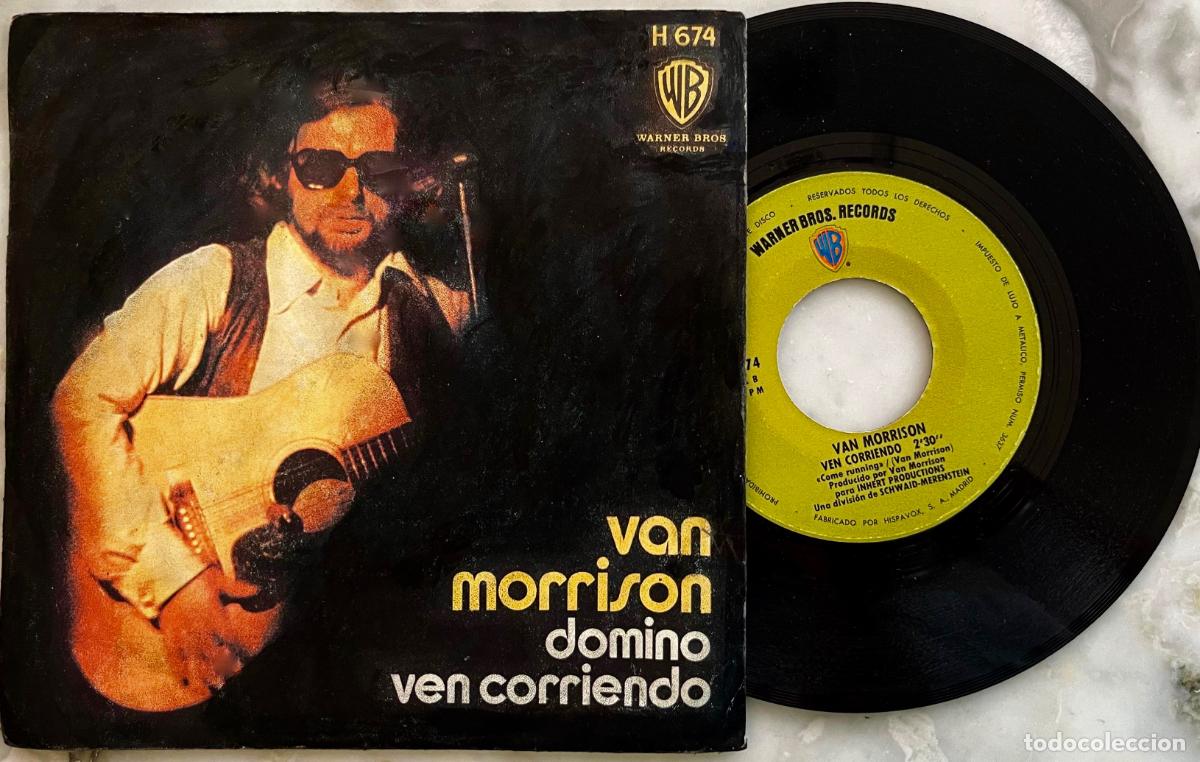 Discos de vinilo: VAN MORRISON. DOMINO. SINGLE ORIGINAL ESPA&Ntilde;A 1970