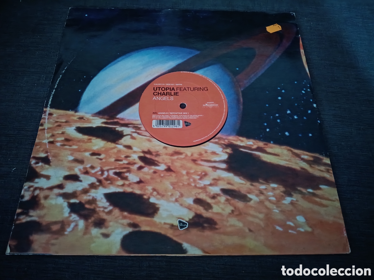 Discos de vinilo: Utopia Featuring Charlie - Angels (12&rdquo;)