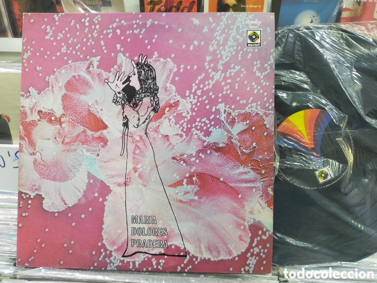 Discos de vinilo: Mar&iacute;a dolores pradera triple lp M&eacute;xico 1975
