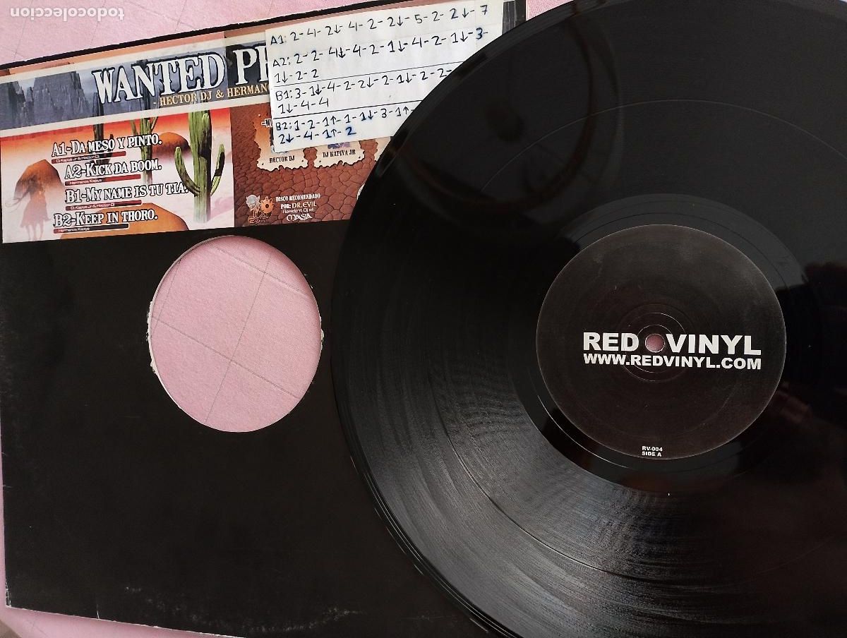 Discos de vinilo: Hector DJ & Hermanos Kapiya &ndash; Wanted Project,2005,Hard House - Foto 2
