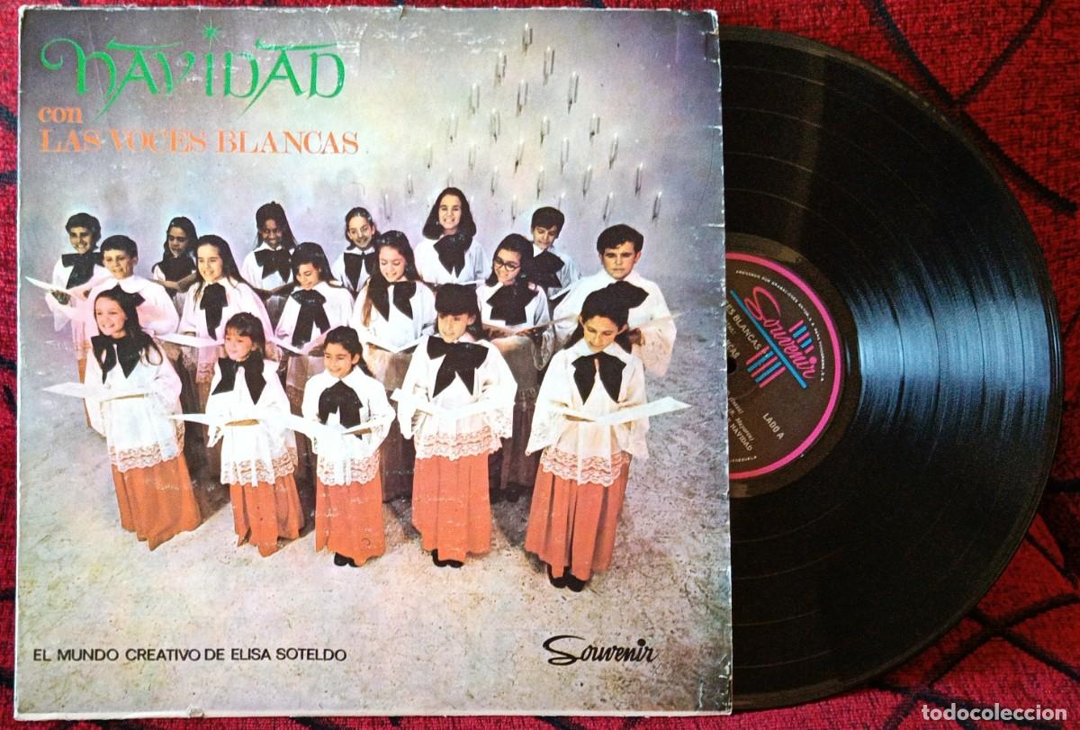 Discos de vinilo: LAS VOCES BLANCAS ** Navidad Con Las Voces Blancas ** VENEZUELA LP VINILO