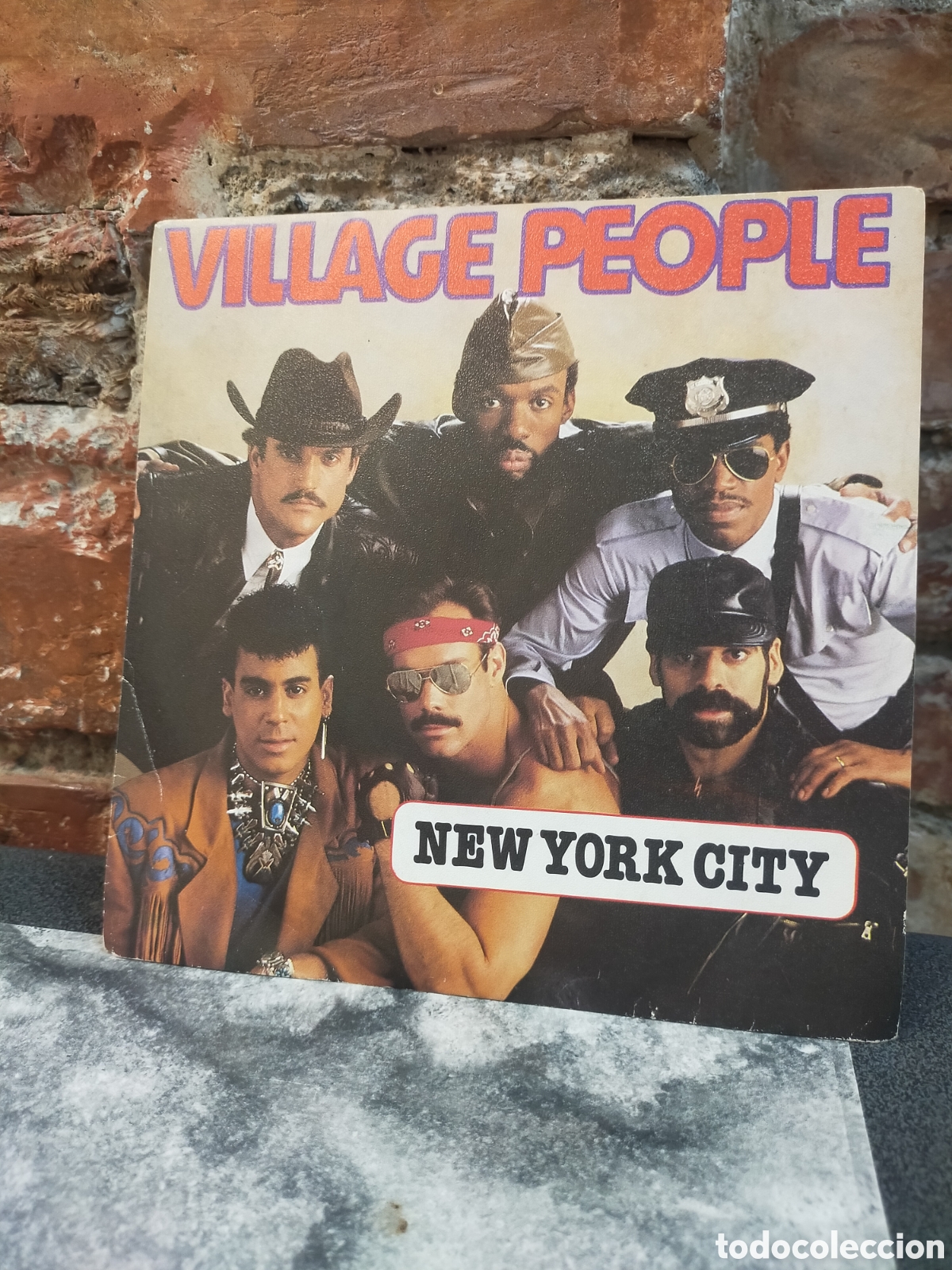 Discos de vinilo: Single VILLAGE PEOPLE, NEW YORK CITY