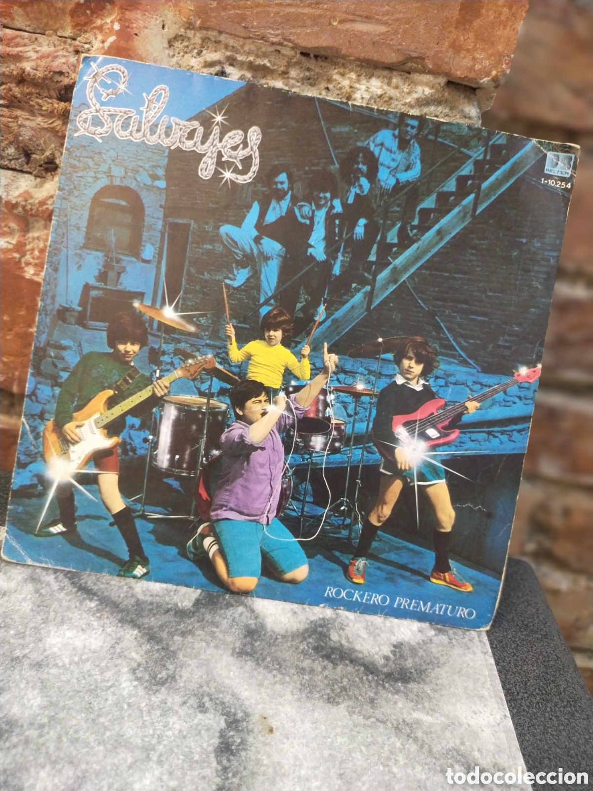 Discos de vinilo: Single SALVAJES, ROCKERO PREMATURO