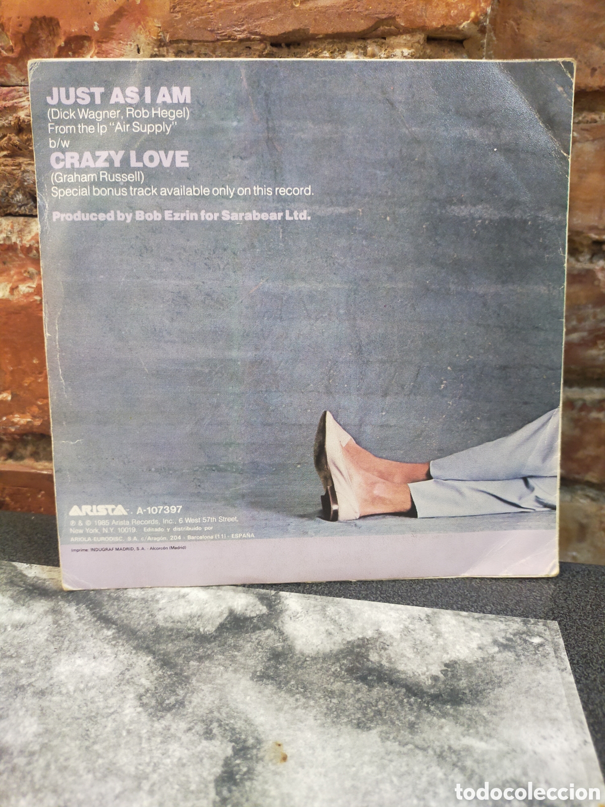 Discos de vinilo: Single AIR SUFFLY 1985 - Foto 2
