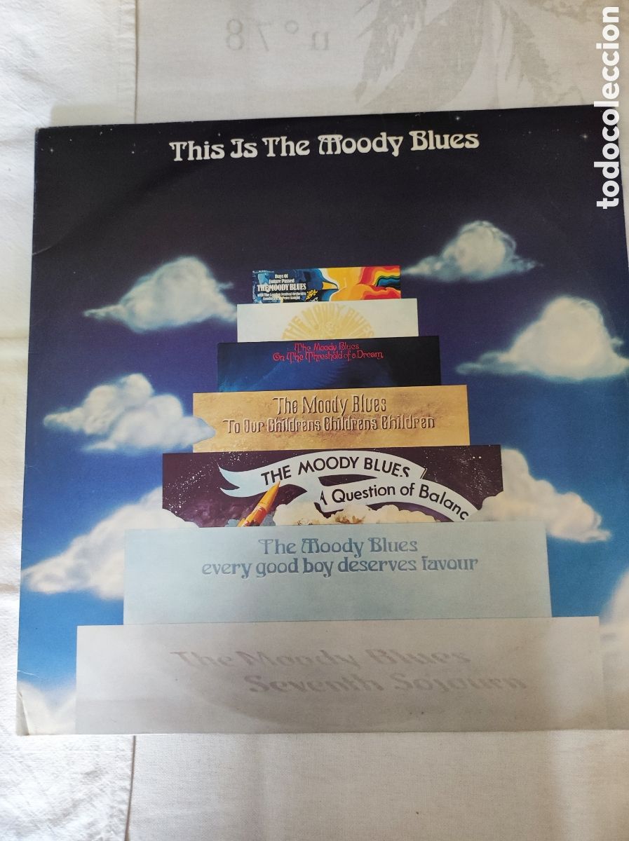 Discos de vinilo: THE MOODY BLUES - THIS IS THE MOODY BLUES (2 LPS)