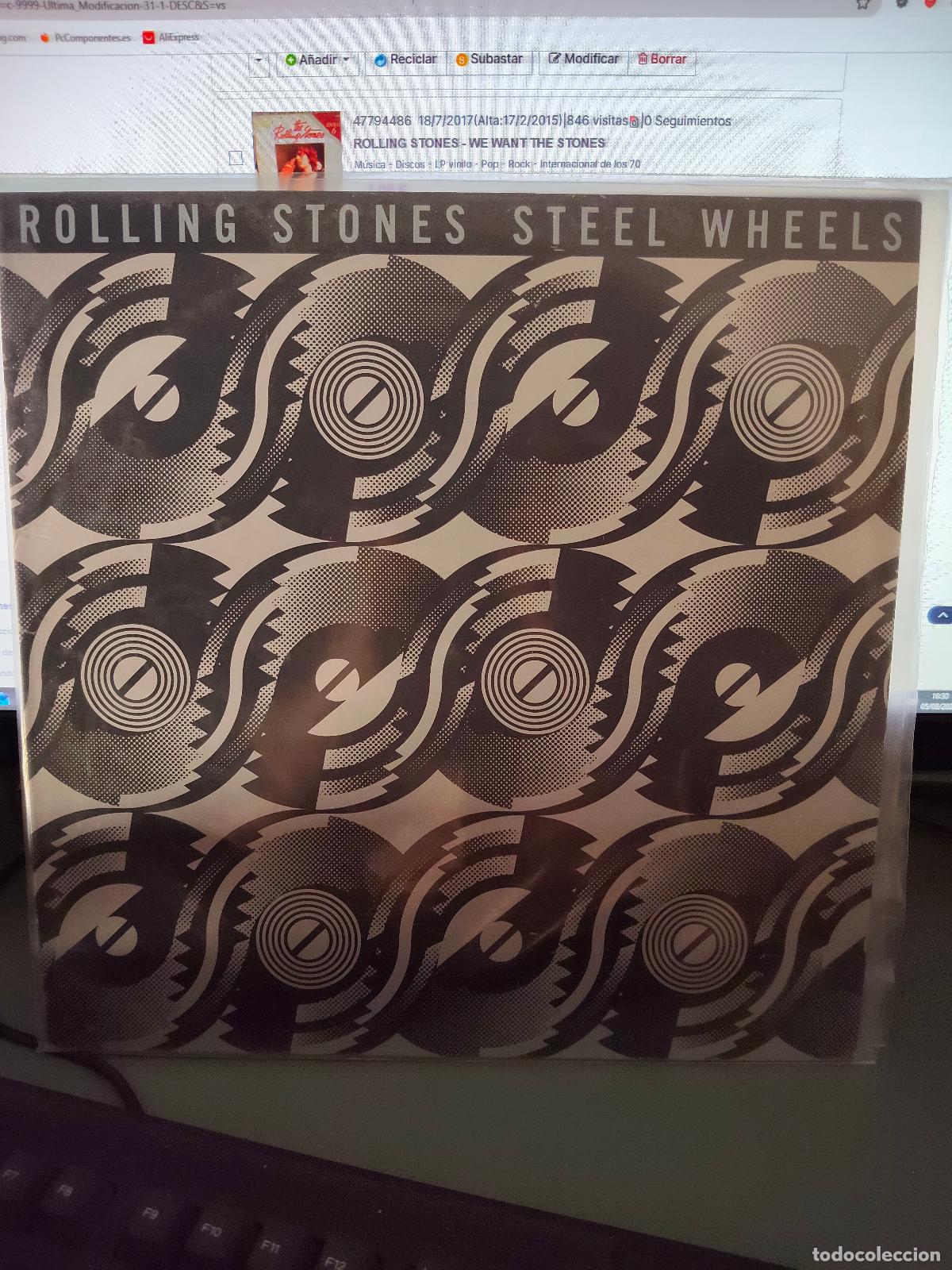 Discos de vinilo: The Rolling Stones. Steel Wheels