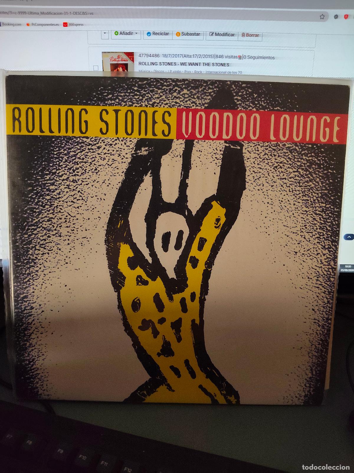 Discos de vinilo: The Rolling Stones. Voodoo Lounge