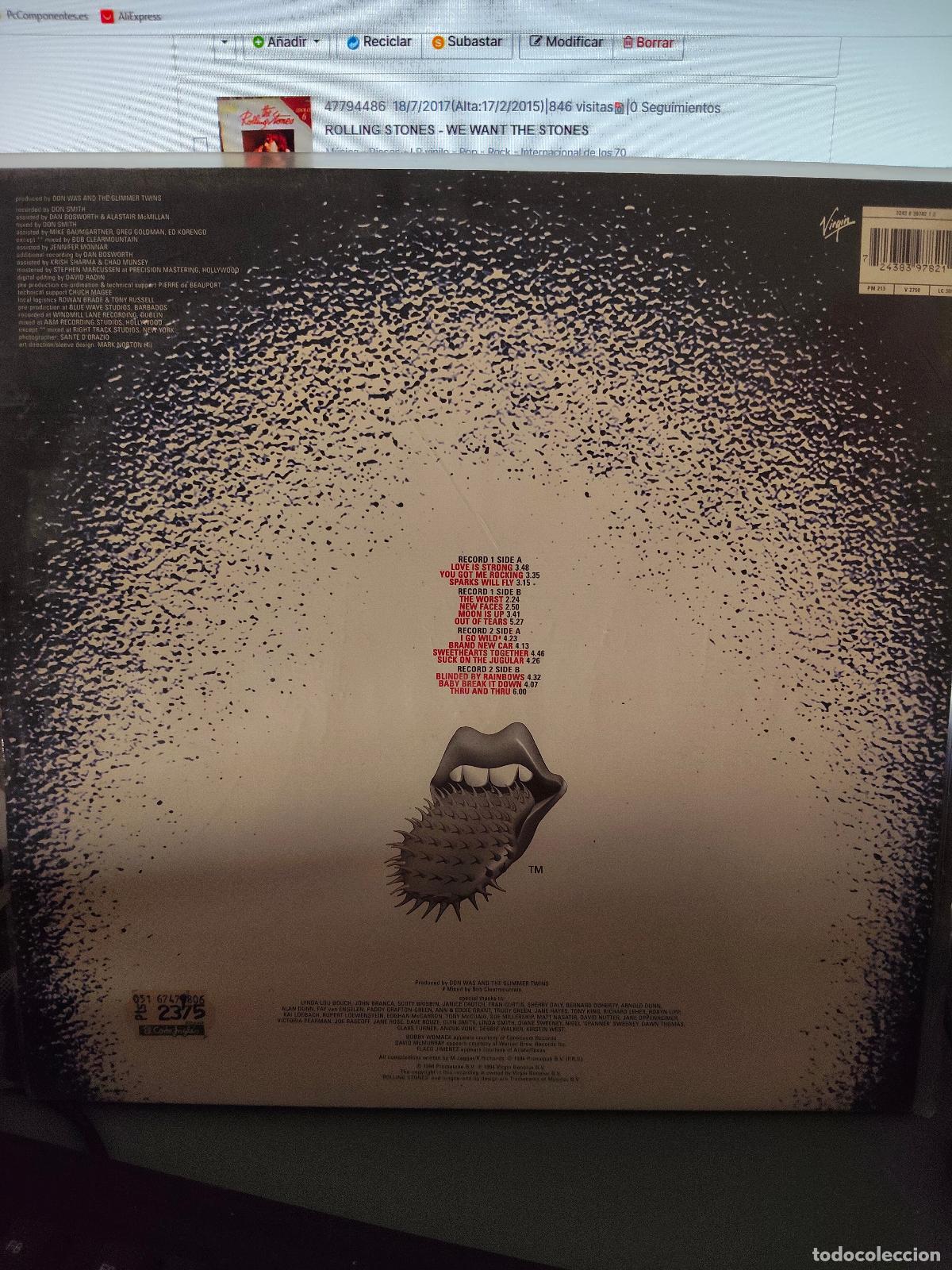 Discos de vinilo: The Rolling Stones. Voodoo Lounge - Foto 2
