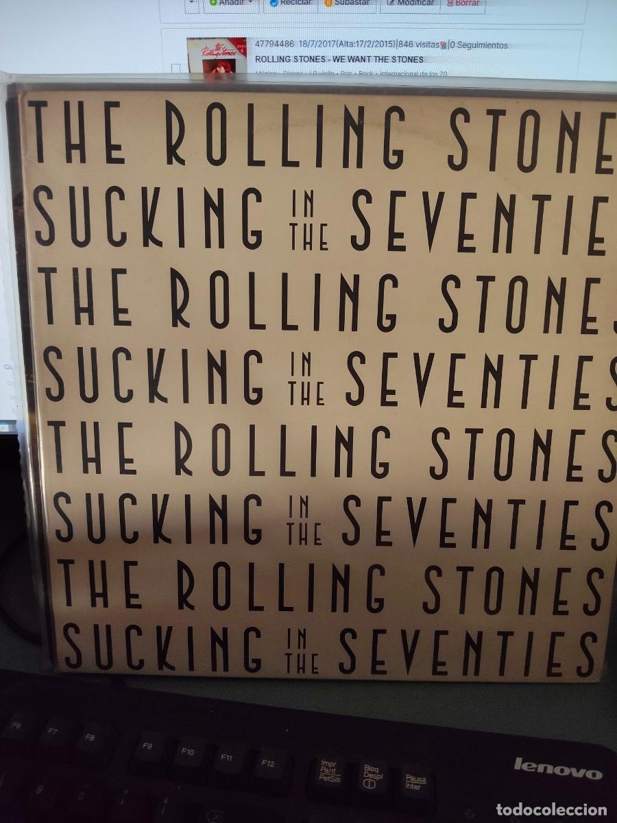 Discos de vinilo: The Rolling Stones. Sucking in the seventies