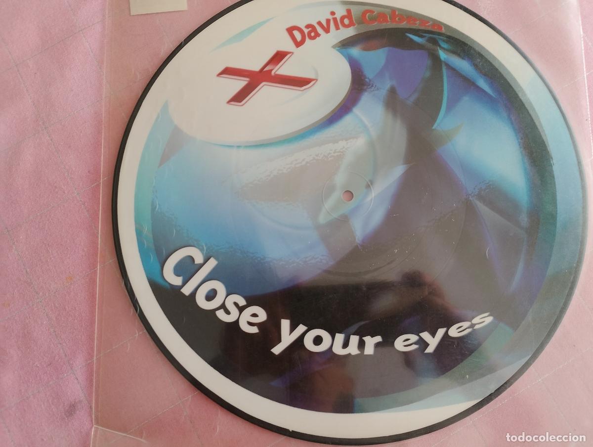 Discos de vinilo: David Cabeza &ndash; Close Your Eyes,2003, PICTURE - Foto 3