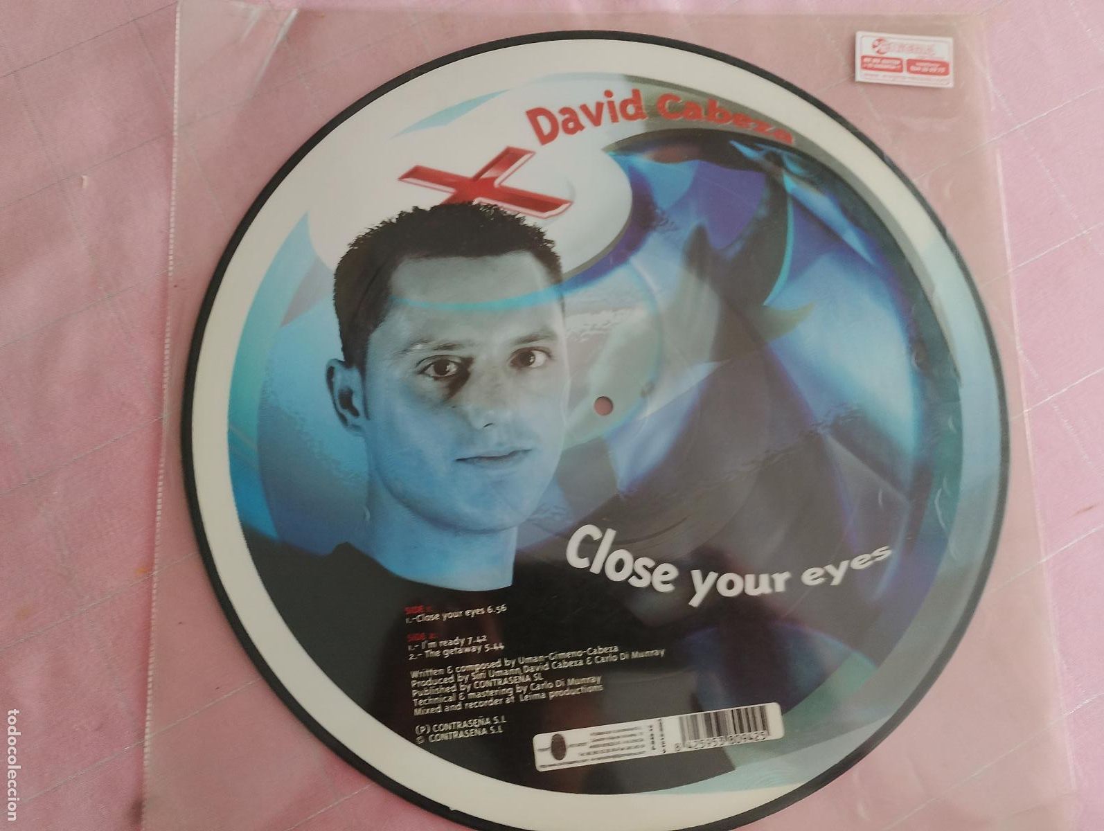 Discos de vinilo: David Cabeza &ndash; Close Your Eyes,2003