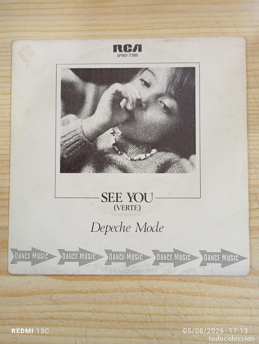 Discos de vinilo: Single - Depeche Mode &ndash; See You = Verte / Now, This Is Fun = Ahora, Esto Es Divertido