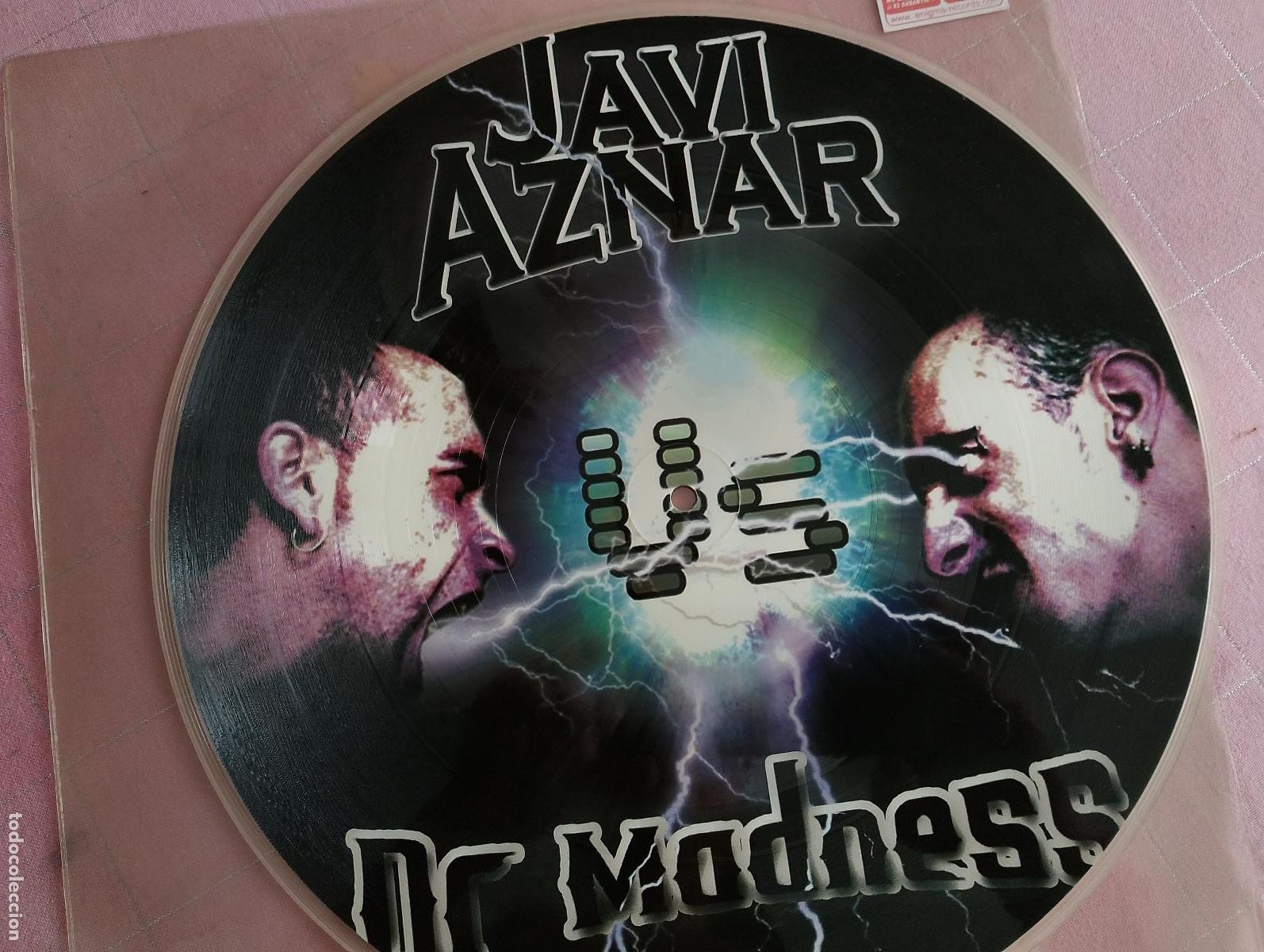 Discos de vinilo: Javi Aznar vs. Dr. Madness &ndash; Rumble, Hard House,n 2006, PICTURE