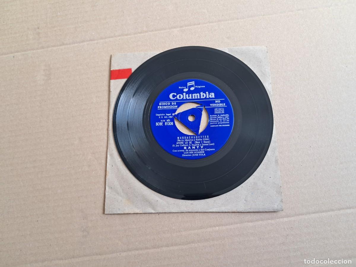 Discos de vinilo: SANTY - MASSACHUSETTES EP PROMOCIONAL 4 TEMAS 1967