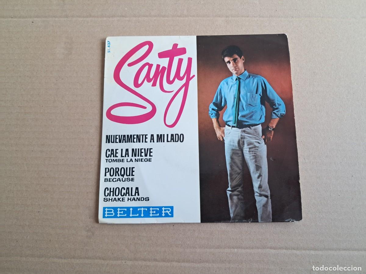 Discos de vinilo: SANTY - NUEVAMENTE A MI LADO EP 4 TEMAS 1964