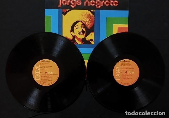 Discos de vinilo: [DOBLE LP VINILO]. JORGE NEGRETE. JORGE NEGRETE. - Foto 3