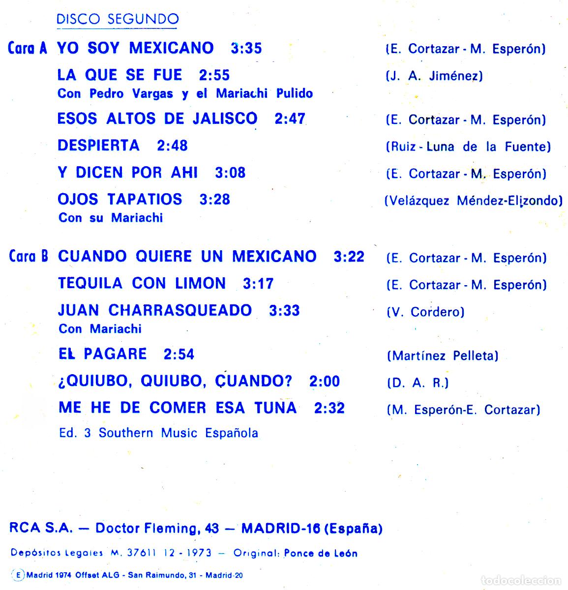 Discos de vinilo: [DOBLE LP VINILO]. JORGE NEGRETE. JORGE NEGRETE. - Foto 11