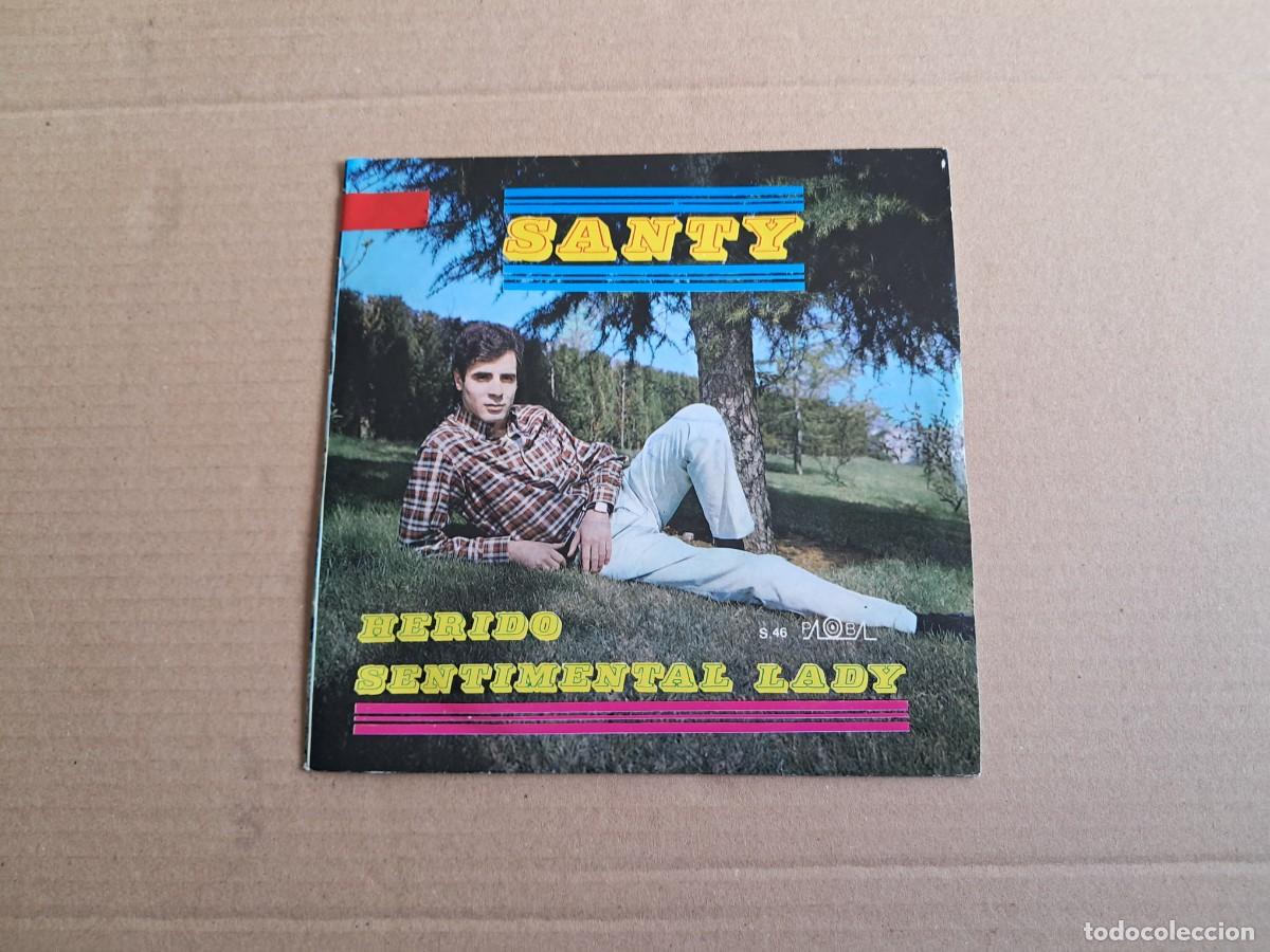 Discos de vinilo: SANTY - HERIDO SINGLE 1970