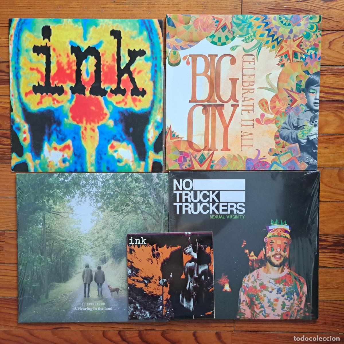 Discos de vinilo: Lote 5 Vinilos Indie Zaragoza