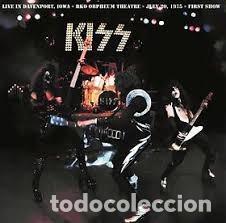 Discos de vinilo: KISS - Live In Davenport Orpheum L.A July 20th 1975 Vinyl Record 2LP