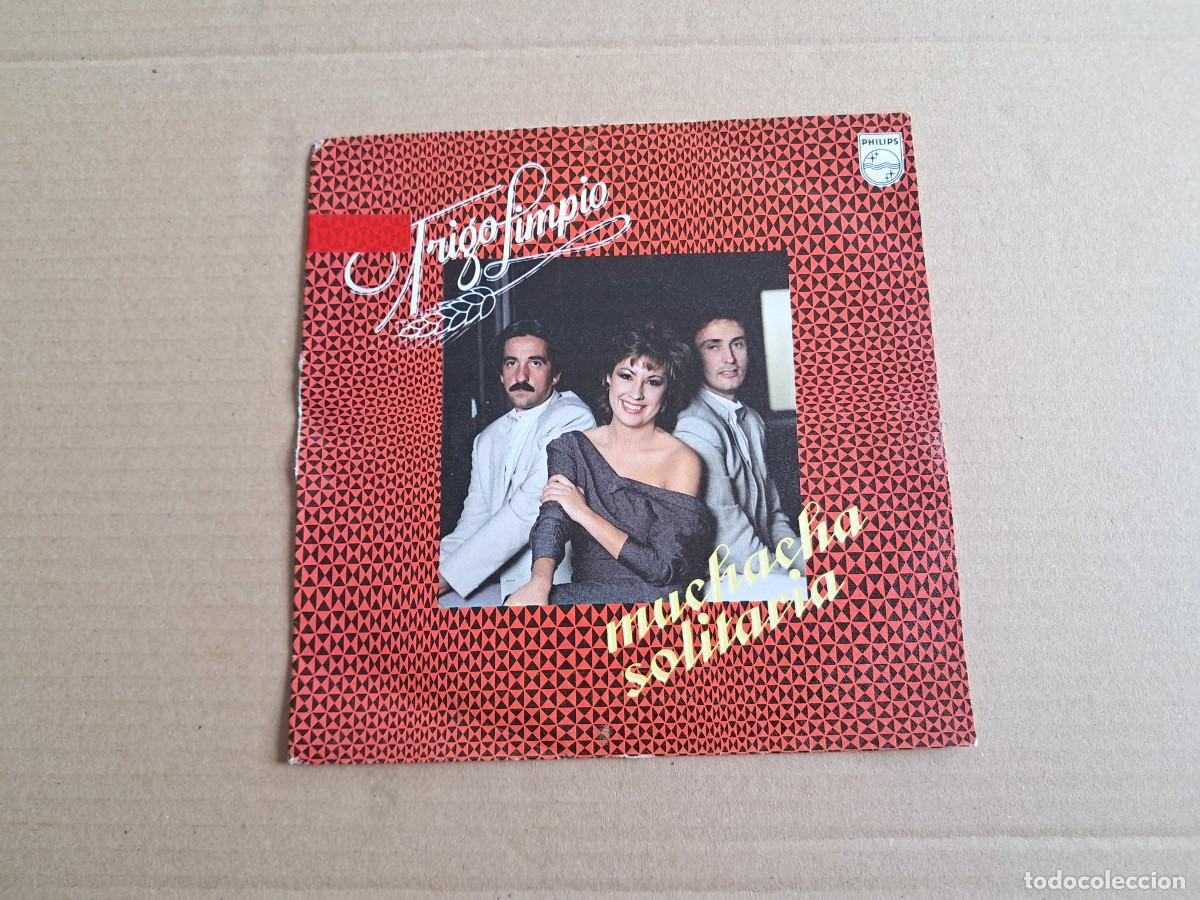 Discos de vinilo: TRIGO LIMPIO - MUCHACHA SOLITARIA SINGLE 1983