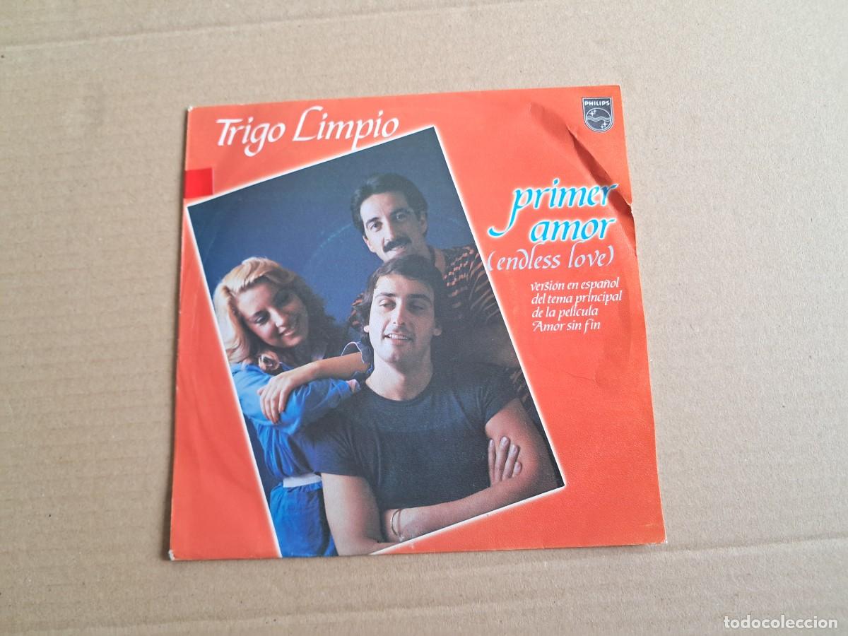 Discos de vinilo: TRIGO LIMPIO - PRIMER AMOR SINGLE 1981