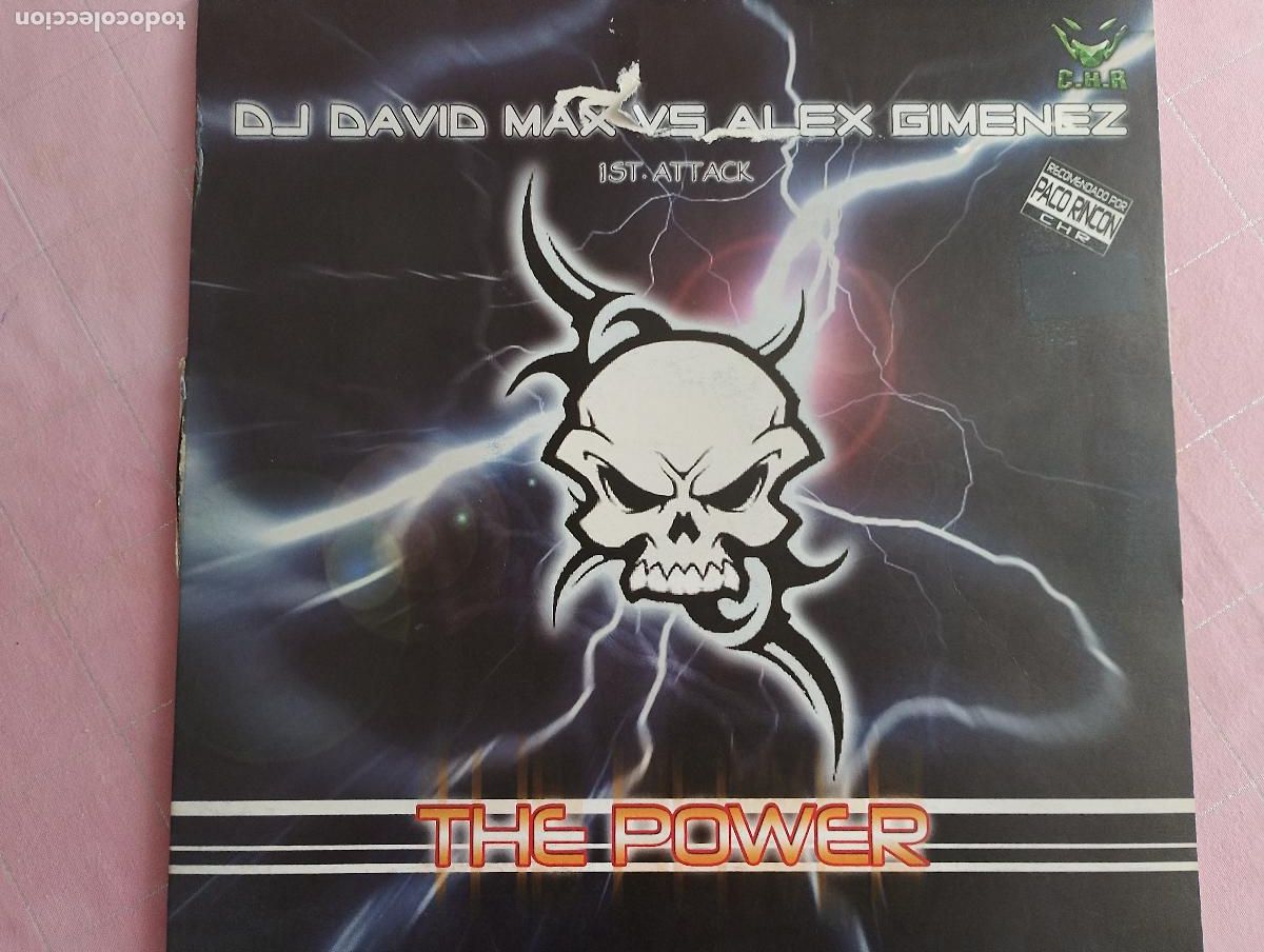 Disques de vinyle: DJ David Max vs. Alex Gimenez &ndash; The Power, 2005, Hard House