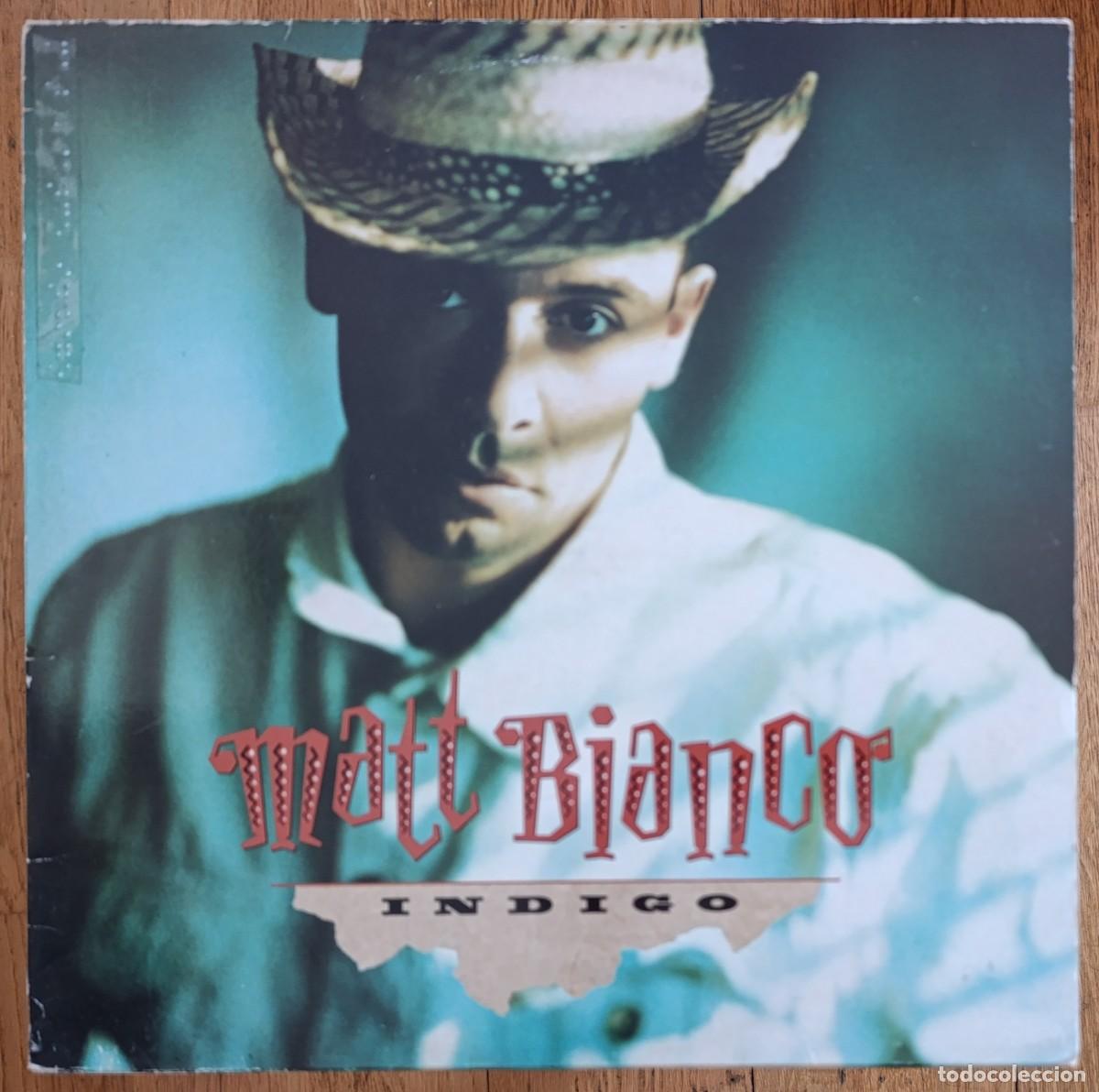 Discos de vinilo: MATT BIANCO &ndash; INDIGO LP 1988 1&ordf; EDICION ESPA&Ntilde;OLA