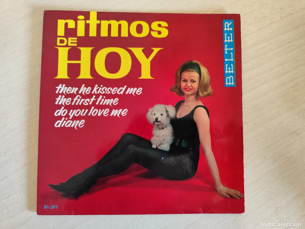 Discos de vinilo: RITMOS DE HOY EP SPAIN 1964 - FRANK BACON, JOANNA BELL, TONY STEVEN, THE LAYABOUTS EX