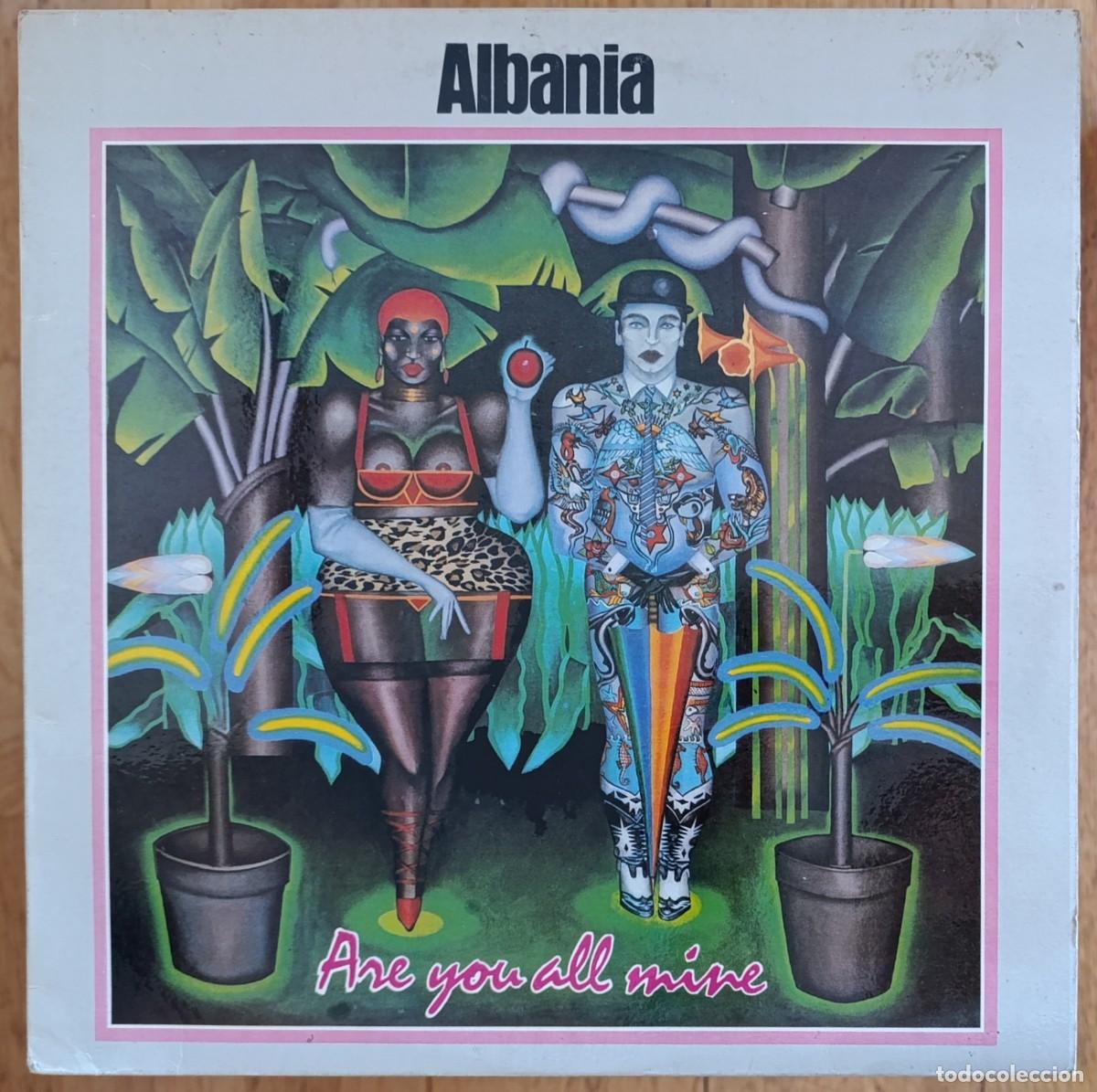 Discos de vinilo: ALBANIA &ndash; ARE YOU ALL MINE LP 1981 1&ordf; EDICION ESPA&Ntilde;OLA -SYNTH POP ESCOCES CHISWICK RECORDS