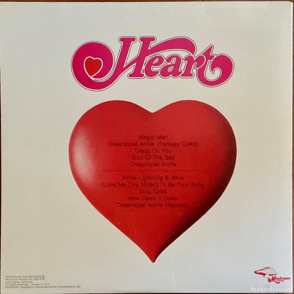 Discos de vinilo: HEART - DREAMBOAT ANNIE - Foto 2