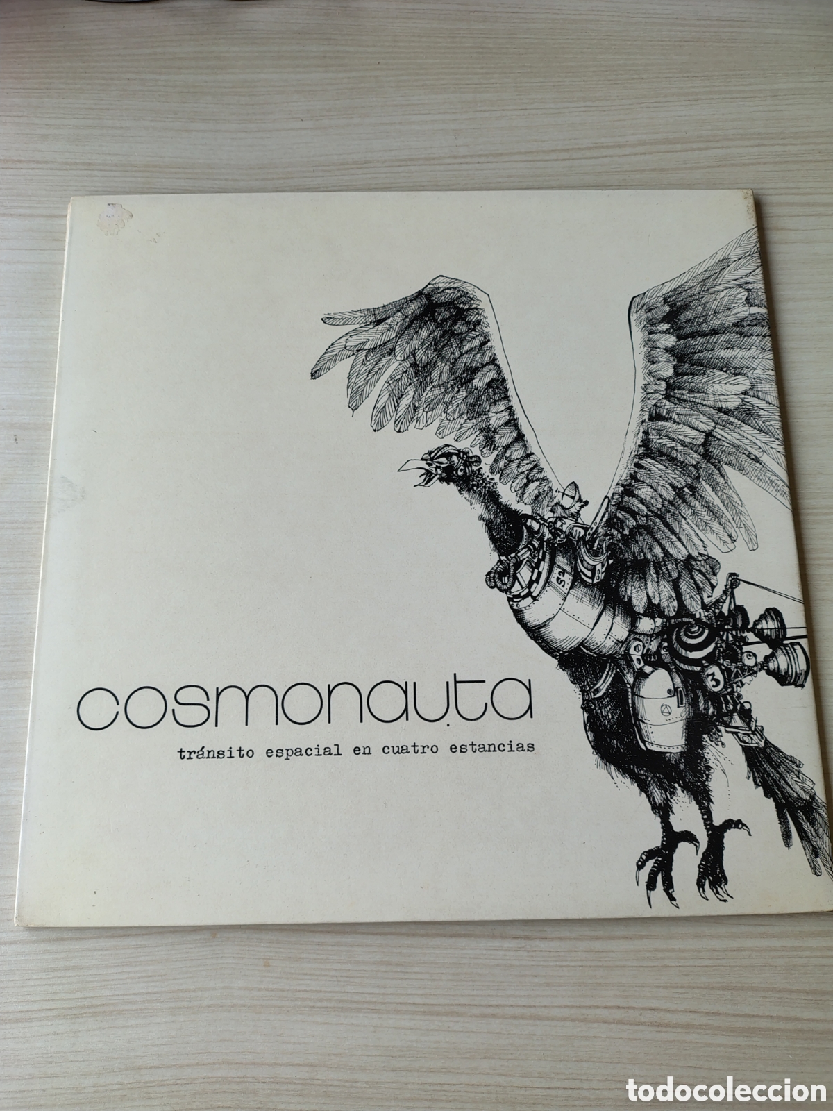 Discos de vinilo: COSMONAUTA Tr&aacute;nsito Espacial en Cuatro Estancias ( 1971 ACCION ESPA&Ntilde;A) AGUAVIVA ORIGINAL TR&Iacute;PTICO EX